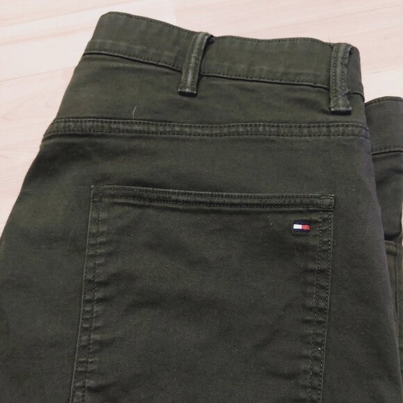 TOMMY HILFIGER ThFlex Trousers Men's W36/L30 Fit Faded Chino Zip Fly - Picture 9 of 10